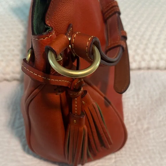 Dooney & Bourke Women's Tan Leather Bag - Picture 12 of 12